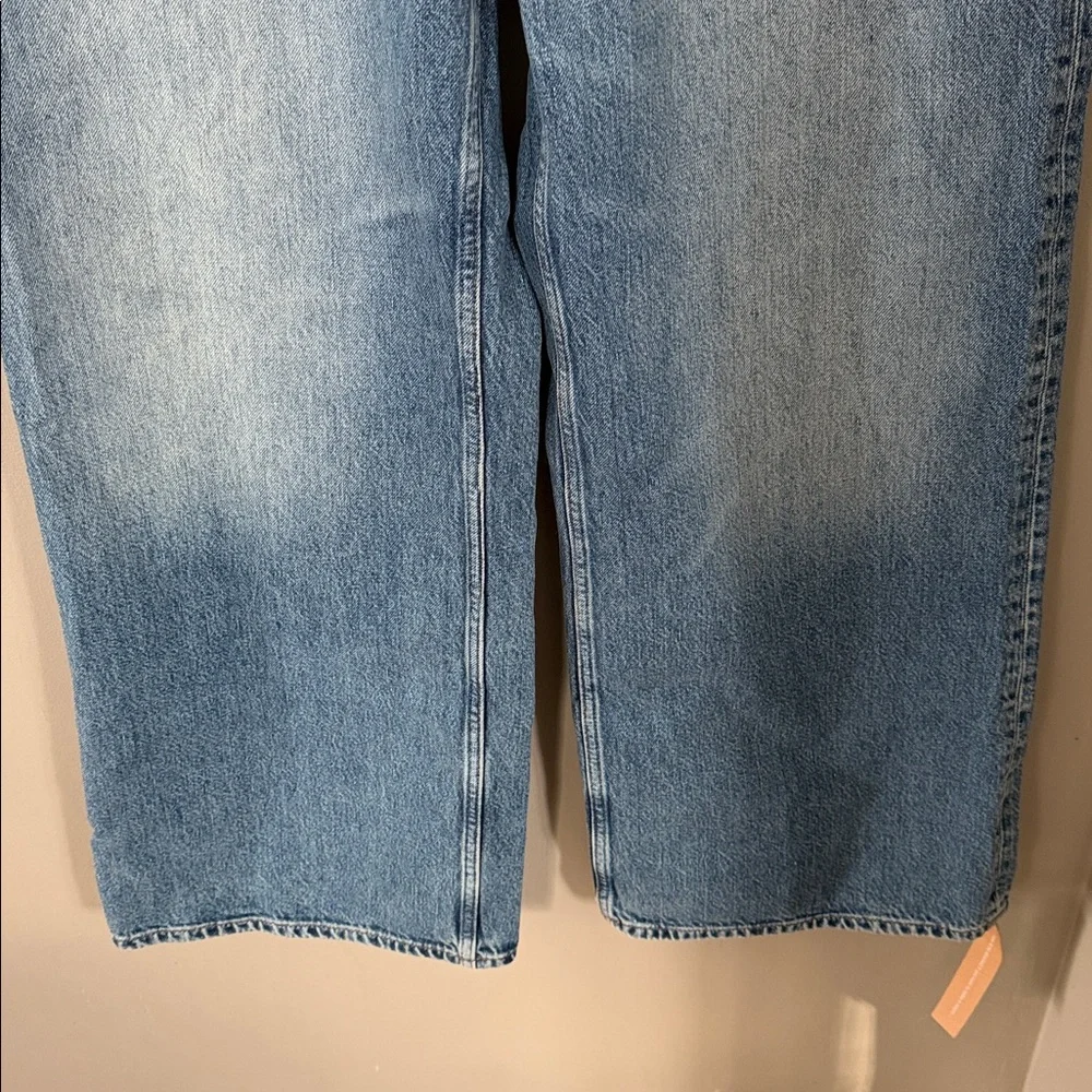 Reformation Cary High Rise Slouchy Wide Leg Jeans Size 31 - Picture 5 of 10